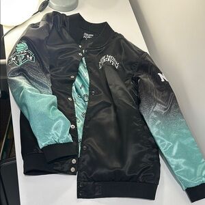 New York Liberty Black and Teal Jacket